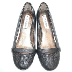Steve Madden Miraa Black Mary Jane Flats
